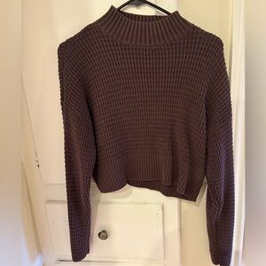 PacSun L.A. hearts brown sweater SMALL